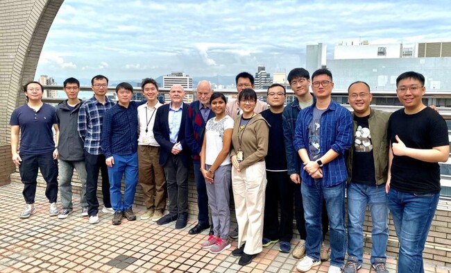 The research group and their collaborators